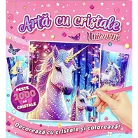 Arta cu cristale - Unicorni