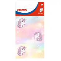 Etichete scolare, set 3x3 coli, motiv Unicorn