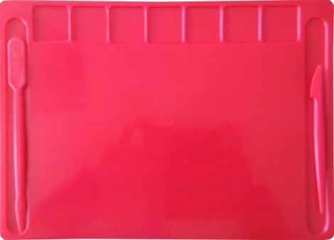 Planseta plastic pentru modelat cu accesorii