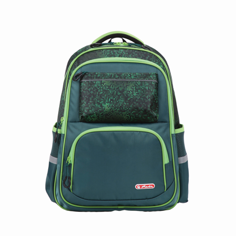 Rucsac Spark, dimensiune 30 x 13 x 45 cm, sistem antigravity, motiv Pixel Mania