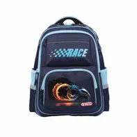 Rucsac Spark, dimensiune 30 x 13 x 45 cm, sistem antigravity, motiv Race