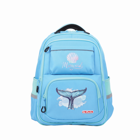 Rucsac Spark, dimensiune 30  x 13 x 45 cm, sistem antigravity, motiv Mermaid