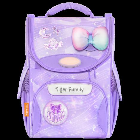 Ghiozdan neechipat Nature Quest Pro, dimensiune 35 x 31 x 19 cm, motiv Purple Dreams, Go Green