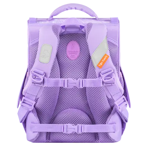 Ghiozdan neechipat Nature Quest Pro, dimensiune 35 x 31 x 19 cm, motiv Purple Dreams, Go Green