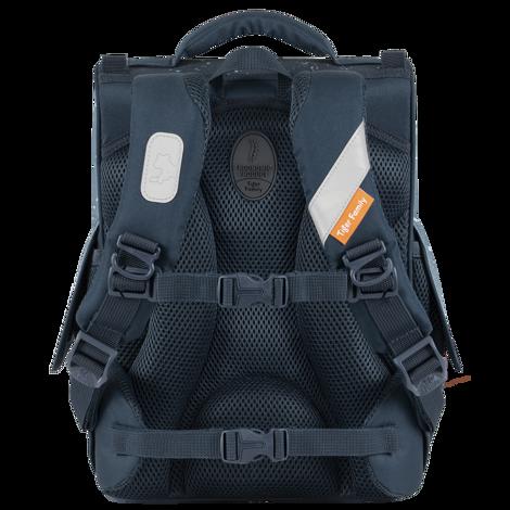 Ghiozdan neechipat Nature Quest Pro, dimensiune 35 x 31 x 19 cm, motiv Block City, Go Green