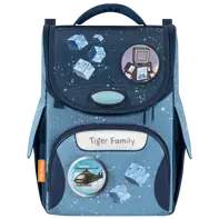 Ghiozdan neechipat Nature Quest Pro, dimensiune 35 x 31 x 19 cm, motiv Block City, Go Green