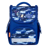 Ghiozdan neechipat Nature Quest Lite, dimensiune 35 x 31 x 19 cm, motiv Space Journey