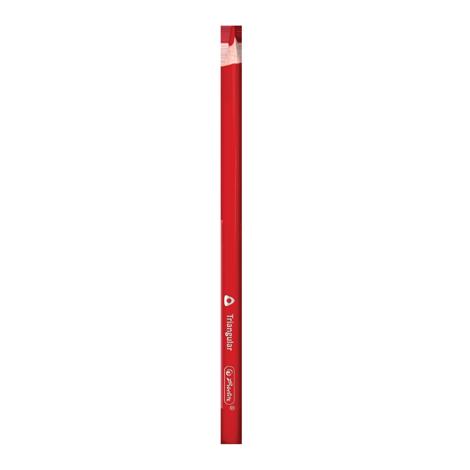 CREIOANE COLORATE HERLITZ 24 BUC, TAVITA PLASTIC, SECTIUNE TRIUNGHIULARA, MINA 3MM