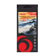 CREIOANE COLOR HERLITZ BI-COLOR 12 BUC, SECTIUNE ROTUNDA, MINA 4MM, 24 CULORI