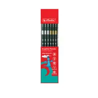 CREIOANE ARTGRAPH 2B HERLITZ 12 BUC, SECTIUNE HEXAGONALA, MINA REZISTENTA ANTI-RUPERE 2.4MM
