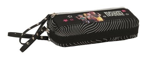 Penar K-Pop Demon Hunters Energy 3 compartimente cu banda elastica 22x8.5x6 cm