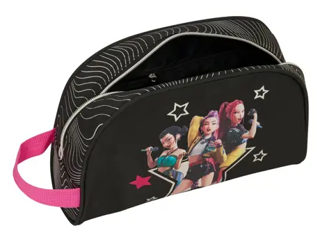 Geanta cosmetica K-Pop Demon Hunters Energy adaptabila la troler 28x18x10 cm