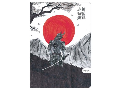 Caiet A4 48file 80g Linistea Samuraiului dictando Aperta