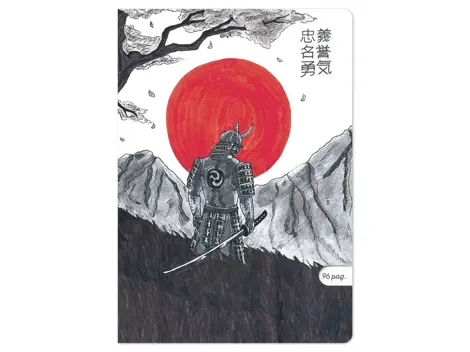 Caiet A4 48file 80g Linistea Samuraiului dictando Aperta