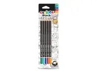 Creion Carioca asortat 2H, H, HB, B, 2B, blister