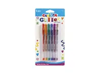 Pix cu gel Carioca Glitter, set 6 culori