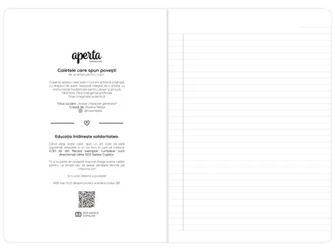 Caiet A4 48file 80g Avatar character generator dictando Aperta

