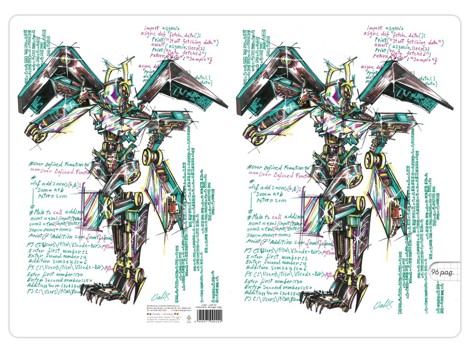 Caiet A4 48file 80g Code matematica Aperta