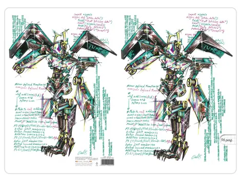 Caiet A4 48file 80g Code matematica Aperta