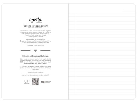 Caiet A4 48file 80g Un vis nemarginit dictando Aperta