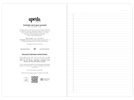 Caiet A4 48file 80g Un vis nemarginit dictando Aperta