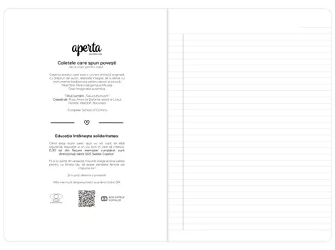 Caiet A4 48file 80g Sakura blossom dictando Aperta