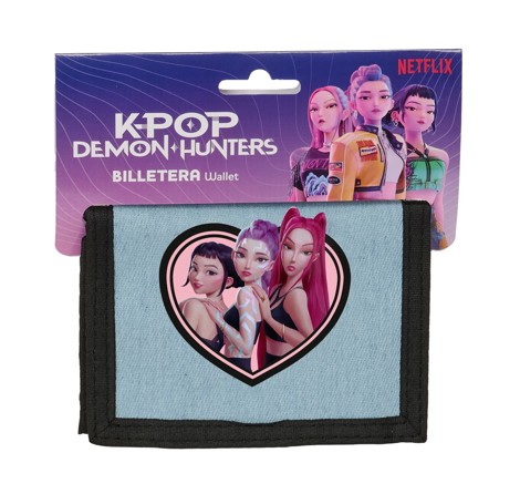 Portofel K-Pop Demon Hunters Huntr/X 12.5x9.5x1 cm