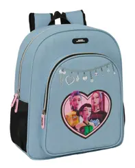 Rucsac copii K-Pop Demon Hunters Huntr/X  adaptabil la troler 32x38x12 cm