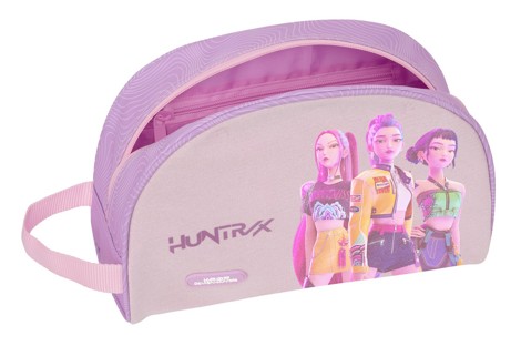 Geanta cosmetica fete K-Pop Demon Hunters Iconic adaptabila la troler 28x18x10 cm