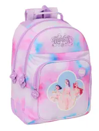 Rucsac fete K-Pop Demon Hunters Artist 2 compartimente intarituri adaptabil la troler 32x42x15 cm