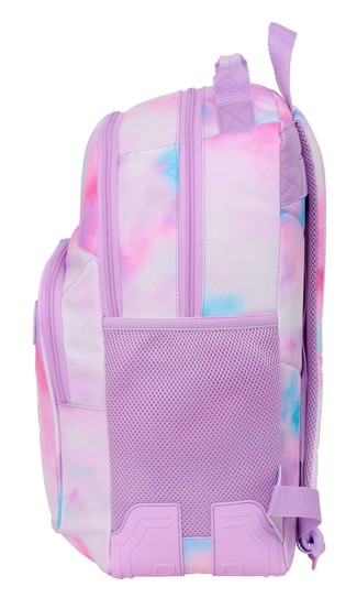 Rucsac fete K-Pop Demon Hunters Artist 2 compartimente intarituri adaptabil la troler 32x42x15 cm