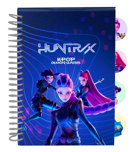 Bloc notes A5 K-Pop Demon Hunters Stationery 14.8x2.1 cm