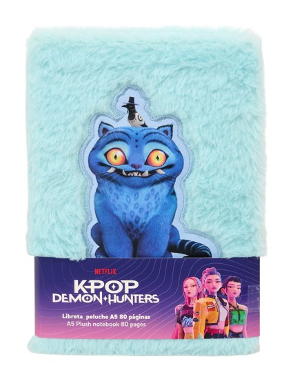 Bloc notes pufos K-Pop Demon Hunters Stationery