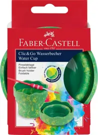 CUTIE APA CLICK&GO DINOZAURI VERDE MARMORAT FABER-CASTELL