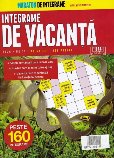 Integrame de vacanta Nr.11/ 2026