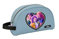 Borseta cosmetica K-Pop Demon Hunters HuntriX adaptabila la troler 28x18x10 cm
