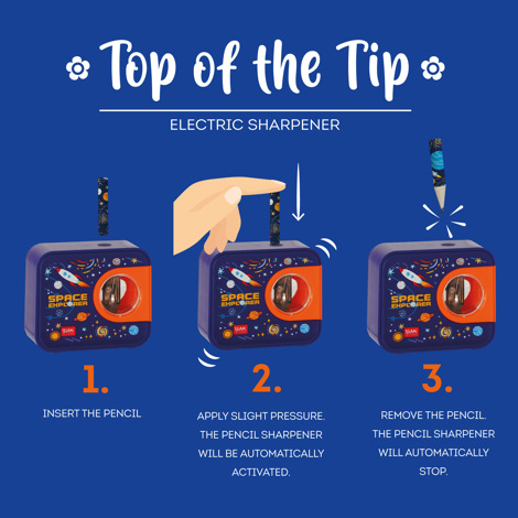 ASCUTITOARE ELECTRICA PENTRU CREIOANE TOP OF THE TIP SPACE LEGAMI