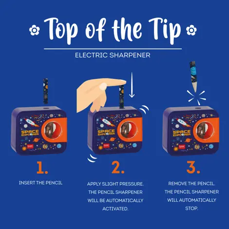 ASCUTITOARE ELECTRICA PENTRU CREIOANE TOP OF THE TIP SPACE LEGAMI