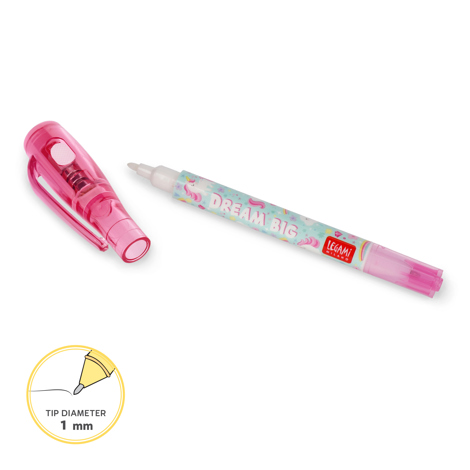 PIX CU CERNEALA INVIZIBILA MAGIC PEN UNICORN LEGAMI
