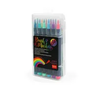 SET 12 MARKERE TIP PENSULA MULTICOLOR LEGAMI