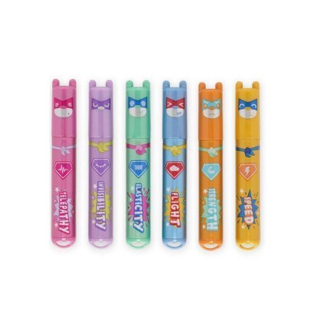 SET 6 EVIDENTIATOARE TEDDY'S SUPERPOWER TEDDY BEAR LEGAMI