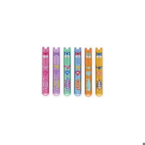 SET 6 EVIDENTIATOARE TEDDY'S SUPERPOWER TEDDY BEAR LEGAMI