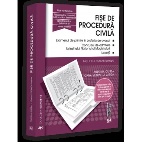 Fise de procedura civila 2026. Editia a XIII-a, revazuta si adaugita