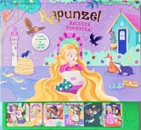 Carte cu sunete si imagini Pop-Up - Rapunzel