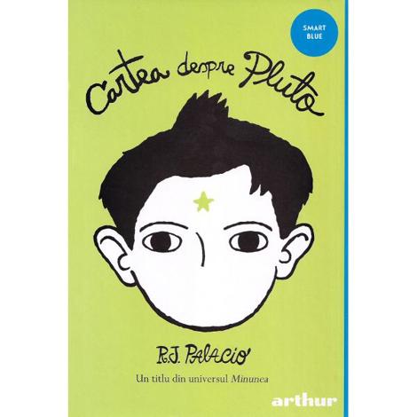 Cartea despre Pluto de R.J. Palacio - coperta cărții