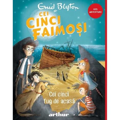 Cei cinci fug de acasa. Seria Cei cinci faimosi Vol.3