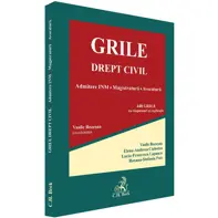 Grile. Drept civil. Admitere INM, magistratura, avocatura