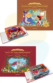 Pachet Alice și Pinocchio, ediții POP-UP 