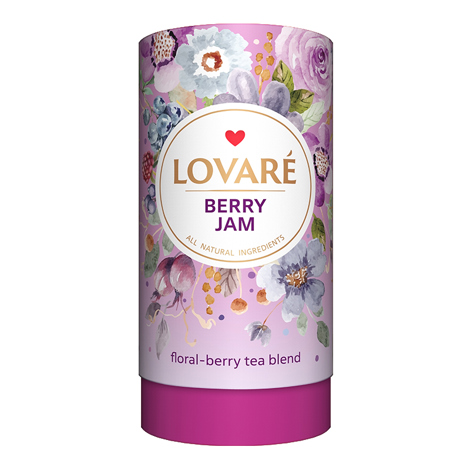 Ceai Lovare Berry Jam Tub , 80 g
