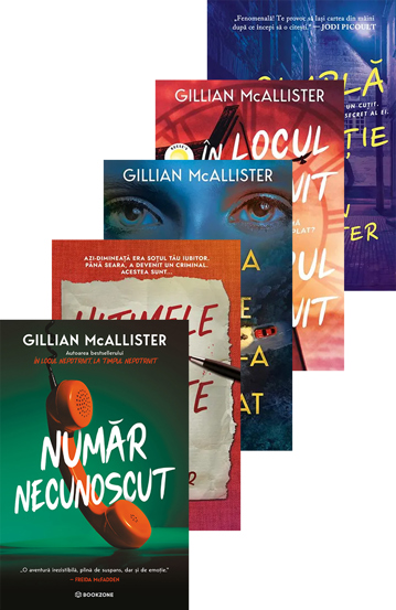 Pachet Gillian McAllister - 5 carti